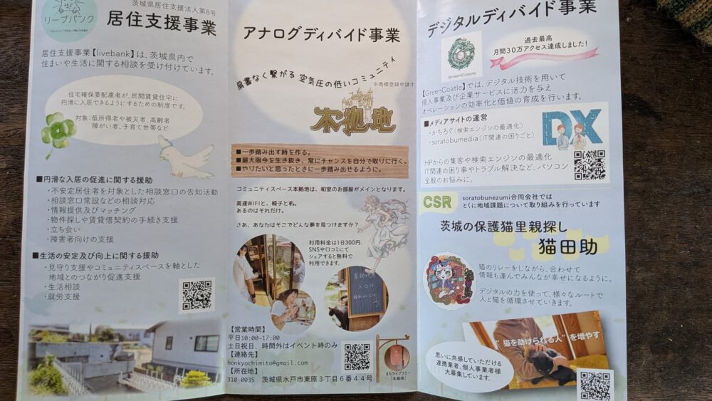 コミュニティスペース本拠地