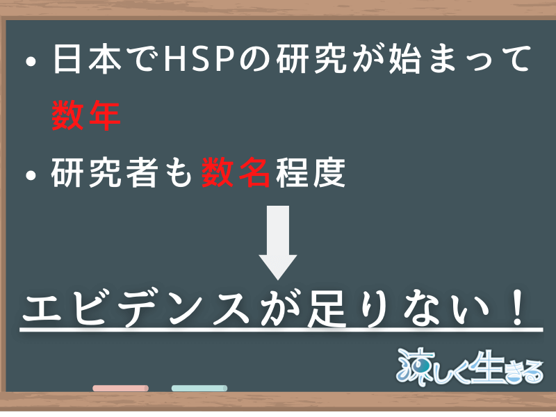 日本のHSPの研究の状況
