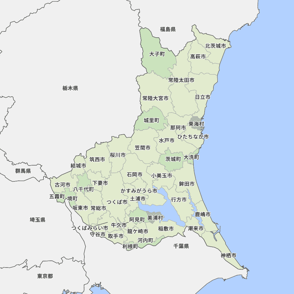 茨城県地図