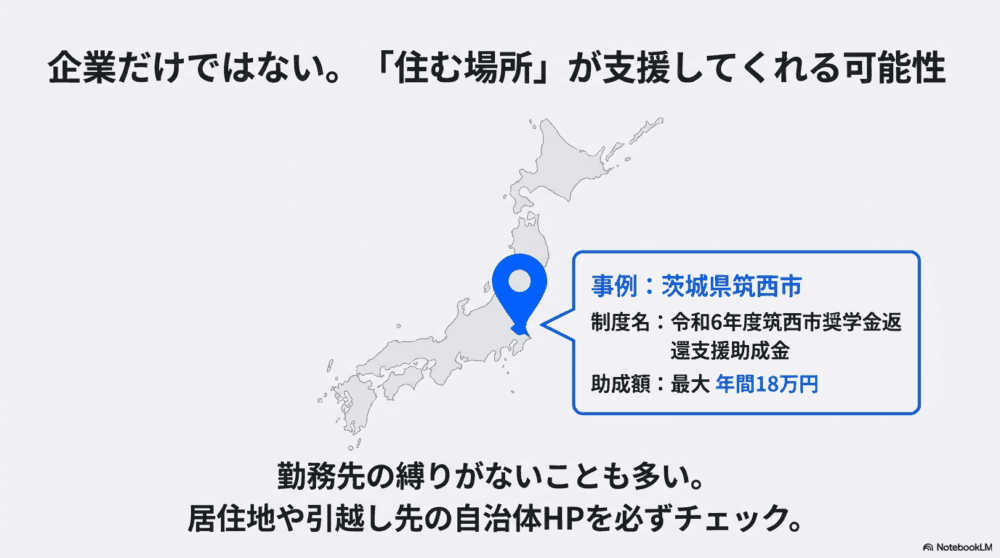市町村による奨学金返還の支援