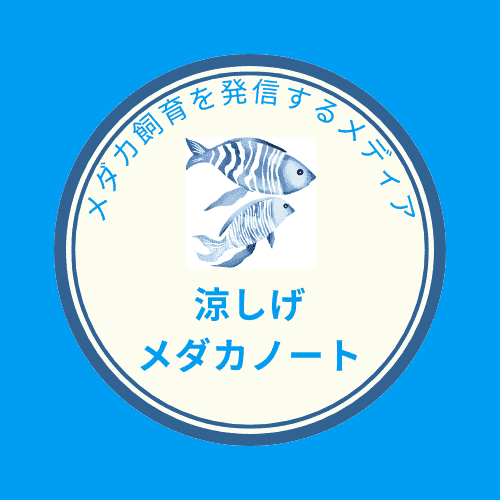 涼しげメダカノート