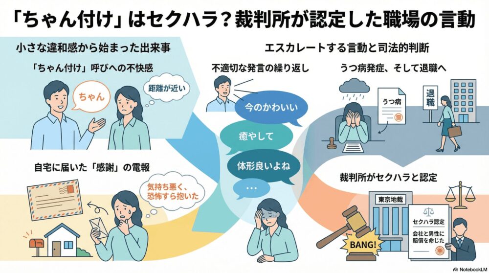 「ちゃん付け」で慰謝料22万円。でも、本当の問題はそこじゃなかった。