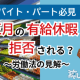 バイト・パート必見！正月の有給休暇は拒否される？労基法の結論