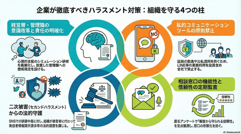 企業・組織が徹底すべきこと