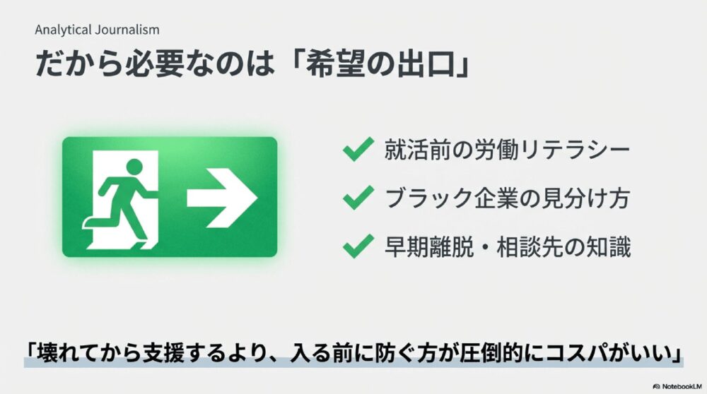 ブラック企業と出口戦略