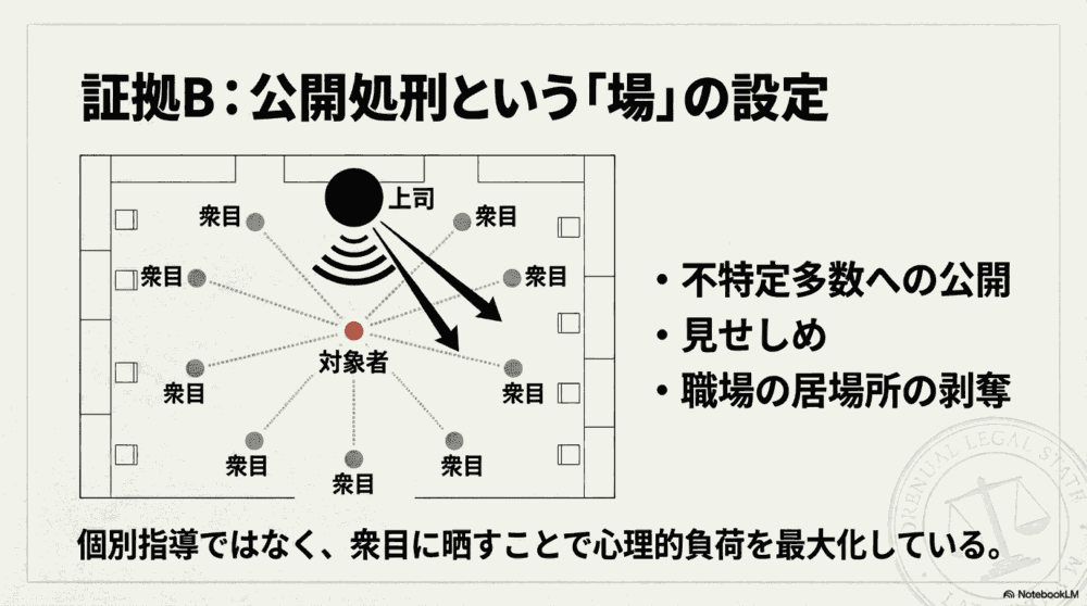 人前で叱るのはダメ