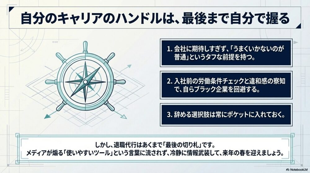 来年就職する学生へ｜会社に期待しすぎないことが自分を守る