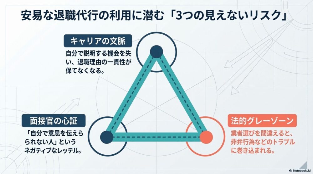退職代行を使うことの「見えていないリスク」